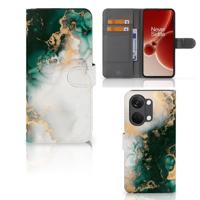 Bookcase voor OnePlus Nord 3 Marmer Groen - thumbnail