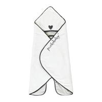 Puckababy The Gogo Newborn 0/7 mnd Teddy Moscow wikkeldeken wit - thumbnail