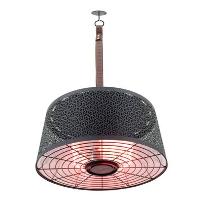 Sunred heater moderna artix ultra smart hangend 2000 w roségoud zwart