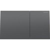 Drukplaat Geberit Sigma 70 Frontbediening 2-toets RVS Zwart Chroom - thumbnail