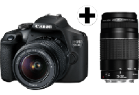 Canon EOS 2000D + 18-55mm DC III + 75-300mm III - thumbnail