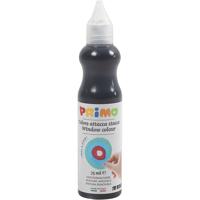 PRIMO Raamverf, d: 3,2 cm, ca. 75 ml, zwart, 75 ml/ 1 fles - thumbnail