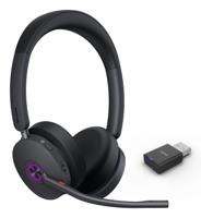 Yealink WH68 DECT & Bluetooth draadloze dubbele headset | Microsoft Teams gecertificeerd | met dongle - thumbnail