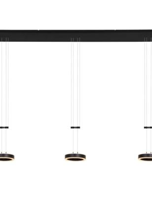 Steinhauer Keuken hanglampPiola zwart - 3501ZW