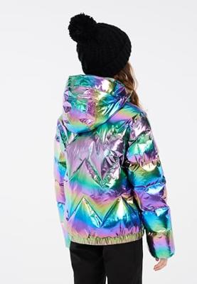 Protest PRTSELINA = Zilver Ski/Snowboard Jas Meisjes 176