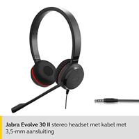 Hoofdtelefoon met microfoon Jabra 14401-21 Zwart Jack 3.5 mm - thumbnail
