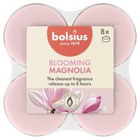 Bolsius geurtheelicht maxi true scents magnolia 8 stuks - thumbnail