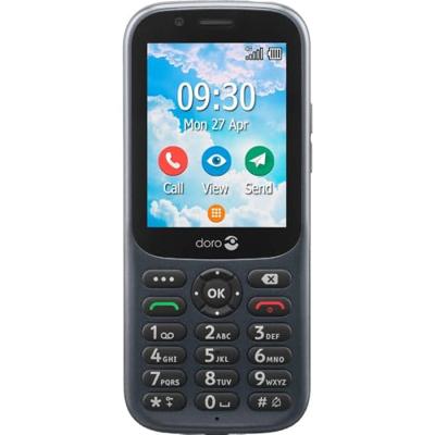 doro 730X Outdoor telefoon IP54, SOS-knop Grafiet