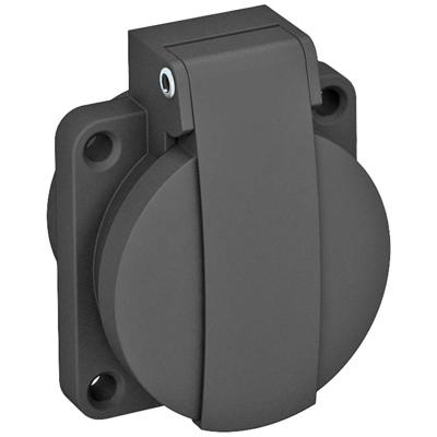 OBO Bettermann 6109873 Aanbouwcontactdoos IP44 Zwart