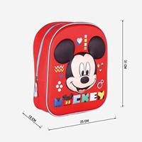 Disney Mickey Mouse 3D schooltas 31x25x10 cm - thumbnail