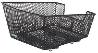 Fietsmand Around College Basic Small incl. voorgemonteerd Around Fix systeem - zwart