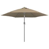 Vervangingsdoek voor parasol 300 cm taupe - thumbnail