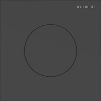 Bedieningsplaat Geberit Type 40 Pneumatisch Round Mat Zwart