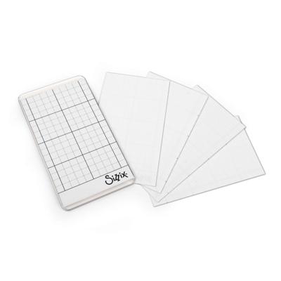 Sizzix • sticky grid sheets 6,35x11,43cm 5pieces