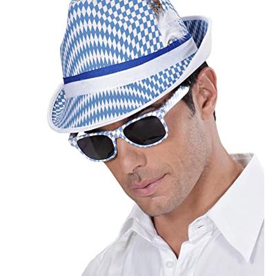 Beierse print Bril met donkere glazen