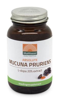 Mattisson Mucuna pruriens 20% extract- L-dopa 120 Tabletten