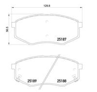 Remblokken set P30055 - thumbnail