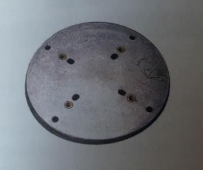 Zweefparasolvoet Borek adapter koppelstuk gegalvaniseerde terrasplaat, enkel geschikt voor Ischia, Garda, Capri, Rodi, Duo van Borek - Borek Zweefparasolvoet Borek adapter koppelstuk gegalvaniseerde terrasplaat, enkel geschikt voor Ischia, Garda, Capri, Rodi, Duo van Borek - Borek