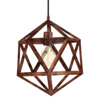 Eglo HanglampEmbleton 30,5cm antiek koper - 49797 - thumbnail
