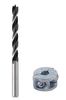 Wolfcraft Deuvelboor | Met centerpunt + D-stop | Ø8mm | 1 stuk - 2732000 - thumbnail