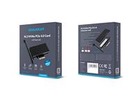 GrauGear G-M2PCI01 2,5 harde schijf behuizing - thumbnail