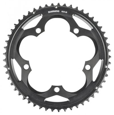 Shimano Kettingblad 105 FC-5700 53T 10S 130 mm zwart Shimano Kettingblad 105 FC-5700 53T 10S 130 mm zwart