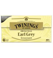 Twinings Earl grey envelop zwart (25 st) - thumbnail