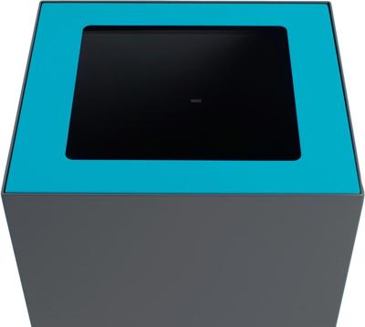 V-Part top voor modulaire afvalbak 85 l en 90 l, blauw
