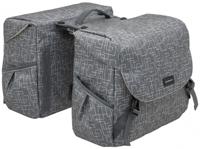 New Mondi joy dubbele fietstas - waterafstotend polyester - 38l - mik adapter - ivy walnut - thumbnail