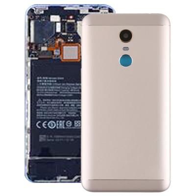 Achtercover met camera lens & Zijkleutels voor Xiaomi Redmi 5 plus (goud)