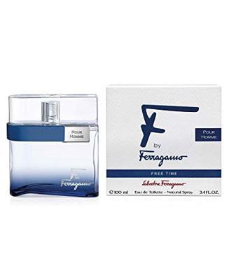 Ferragamo - Salvatore Ferragamo F Pour Homme Free Time Eau de Toilette Spray 100 ml Heren Ferragamo - Salvatore Ferragamo F Pour Homme Free Time Eau de Toilette Spray 100 ml Heren