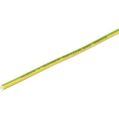 Huber+Suhner 12420125 Draad Radox® 155 1 x 4 mm² Groen, Geel per meter