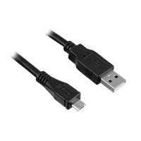 Ewent EW9911 micro USB-kabel USB-A naar micro-USB 1m zwart - thumbnail