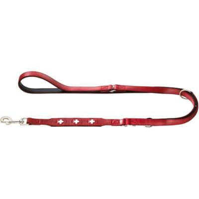 HUNTER Looplijn Swiss, rood/zwart, Maat: 13/200