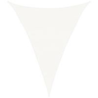 VidaXL Zonnezeil 160 g/m² 3x4x4 m hdpe wit - thumbnail