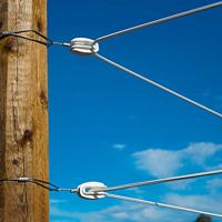 AKO hoekisolator 3 delig voor premiumhorsewire - thumbnail