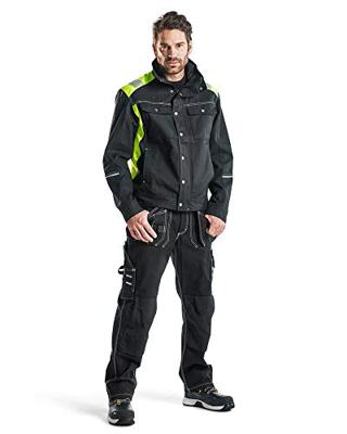 Blåkläder Jack. Ongevoerd Visible 40951370 | Zwart/High-Vis Geel | Maat M - 7330509534687 Blåkläder Jack. Ongevoerd Visible 40951370 | Zwart/High-Vis Geel | Maat M - 7330509534687