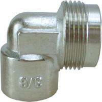 Wiesbaden Riko Komfooraansluitstuk Gastec 3/8''haaks - thumbnail