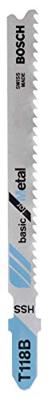 Bosch Accessories 2609256730 Decoupeerzaagblad HSS, T 118 B 2 stuk(s)