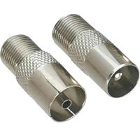 F naar COAX adapters. Set van 2 - thumbnail