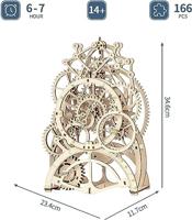 Robotime pendulum clock Houten bouwpakket - thumbnail