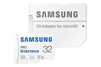 Samsung PRO Endurance + Adapter microSDXC 32GB Micro SD-kaart Wit