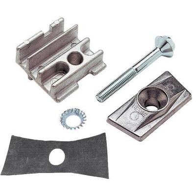 Hebie dubbel std verloopplaat-set m10