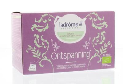 Ladrome Ontspanningsthee relax bio 20 Zakjes