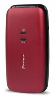 Primo 401 by Doro, unlocked - GSM mobiele telefoon met groot verlicht kleurendisplay - rood - thumbnail