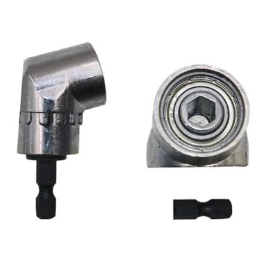 105 graden rechte hoek boor driver bit extension Power Drill tool 7mm hex magnetische Power schroevendraaier socket adapter (Short type)