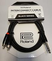 Roland RCC-5-TR2RV2 verloopkabel 1x 6.35mm TRS naar 2x RCA 1.5 meter - thumbnail
