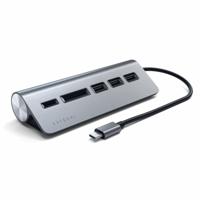 Satechi ST-TCHCRM USB-combi-hub Space grijs - thumbnail
