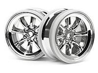 Mx60 8 spoke wheel chrome (3mm offset/2pcs) - thumbnail
