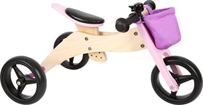 Small Foot houten driewieler en 2in1 roze - thumbnail